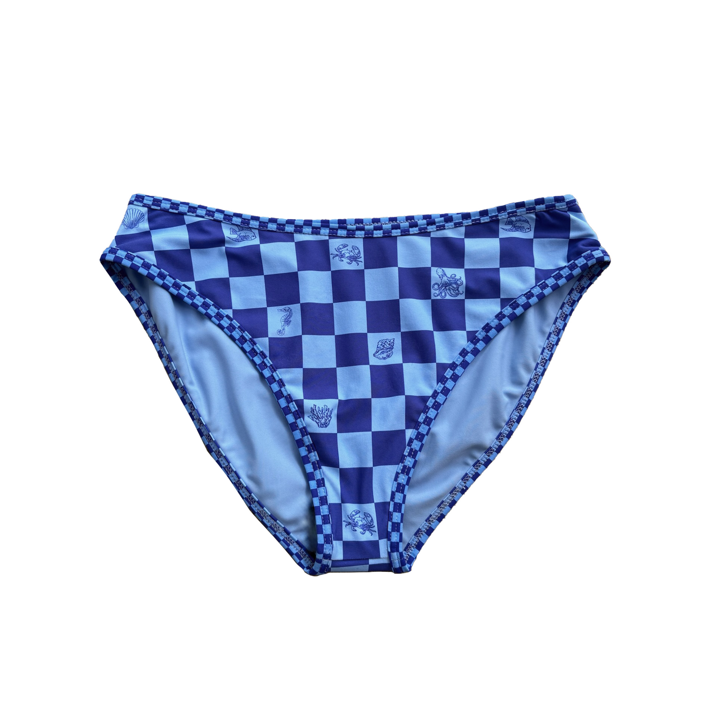 Glenayr Low Rise Bottoms - Sea Friends Blue