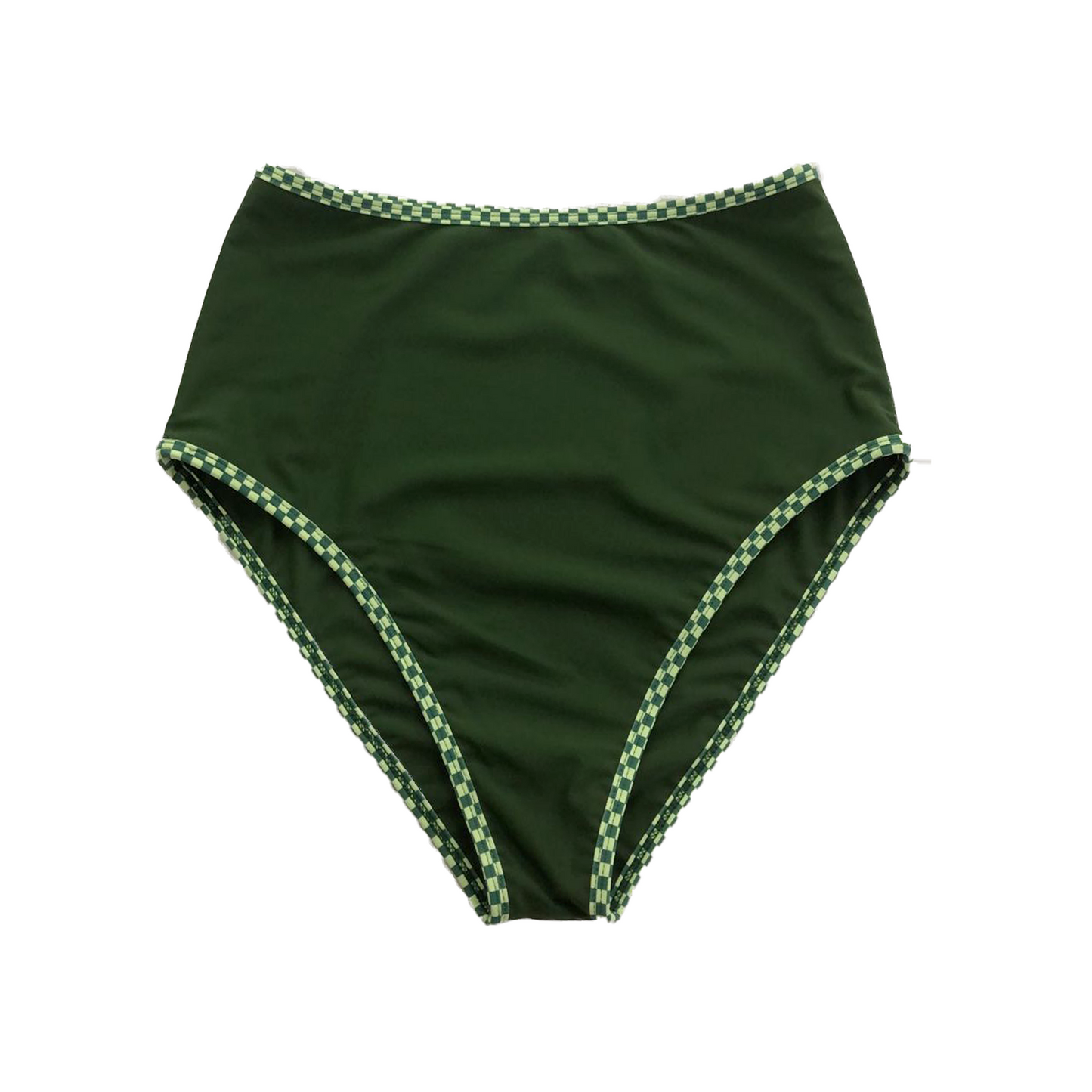 Brighton High Waist Bottoms - Green